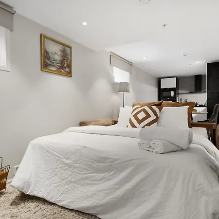 Solsiden Modern Stay: King Beds, Private Entry Daire Trondheim